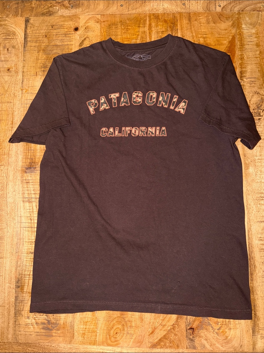Patagonia Men’s California Logo Short Sleeve Tee — Brown